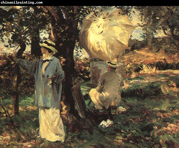 John Singer Sargent The Sketchers