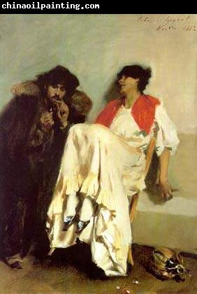 John Singer Sargent The Sulphur Match