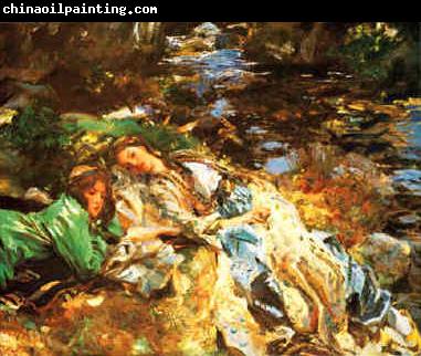 John Singer Sargent The Brook