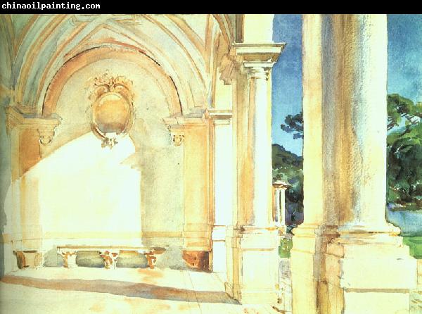 John Singer Sargent Villa Falconieri