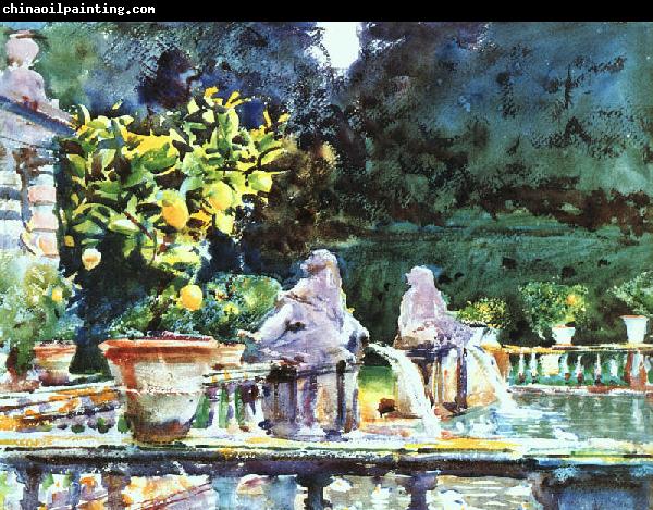 John Singer Sargent Villa di Marlia