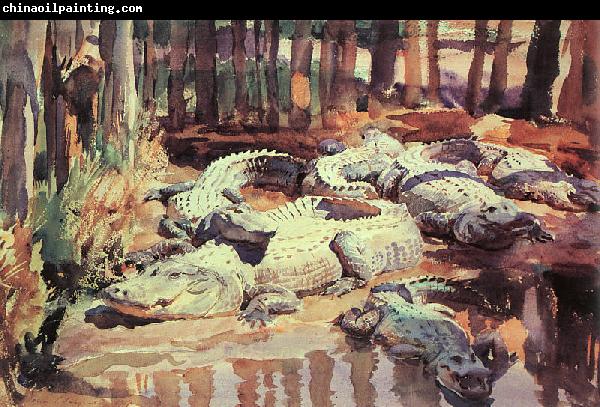 John Singer Sargent Muddy Alligators