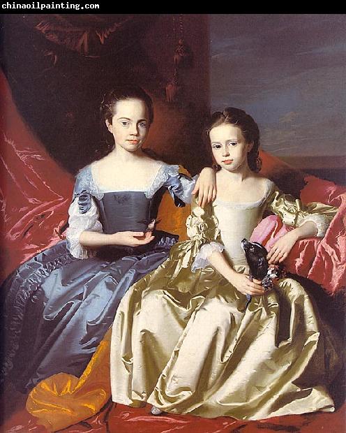 John Singleton Copley Mary MacIntosh Royall and Elizabeth Royall