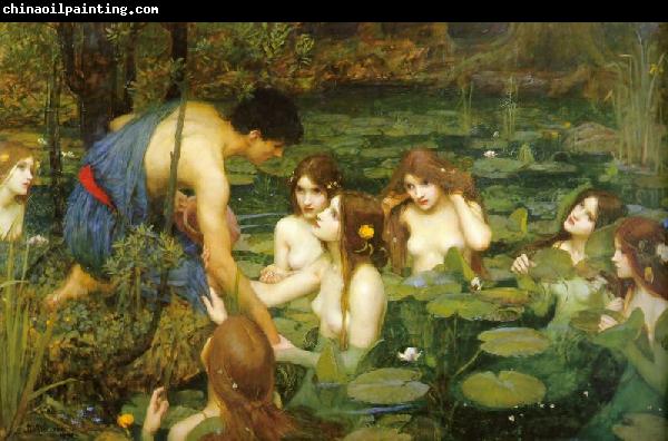 John William Waterhouse Hylas and the Nymphs