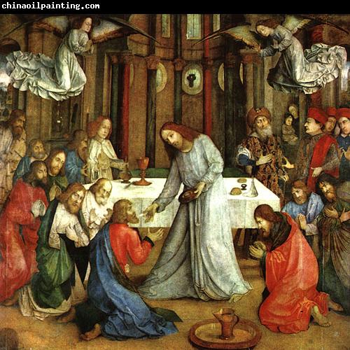 Joos van Ghent The Institution of the Eucharist