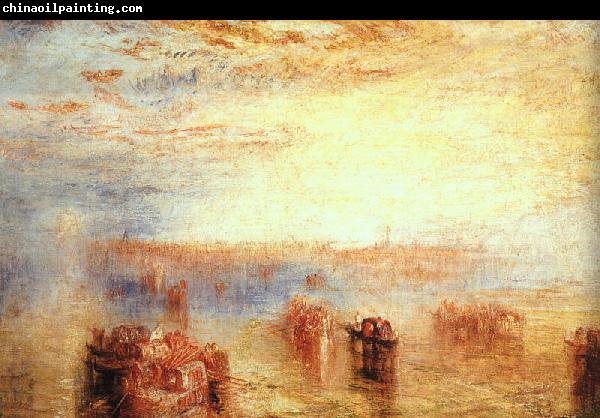 Joseph Mallord William Turner Approach to Venice