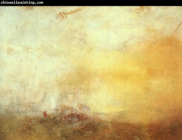 Joseph Mallord William Turner Sunrise with Sea Monsters