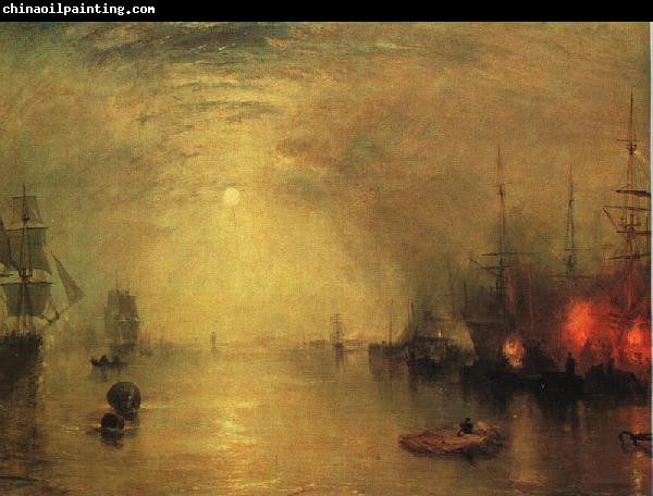 Joseph Mallord William Turner Keelman Heaving in Coals by Night