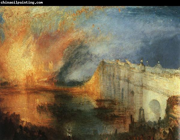 Joseph Mallord William Turner The Burning of the Houses of Parliament