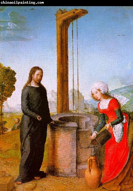 Juan de Flandes Christ and the Woman of Samaria