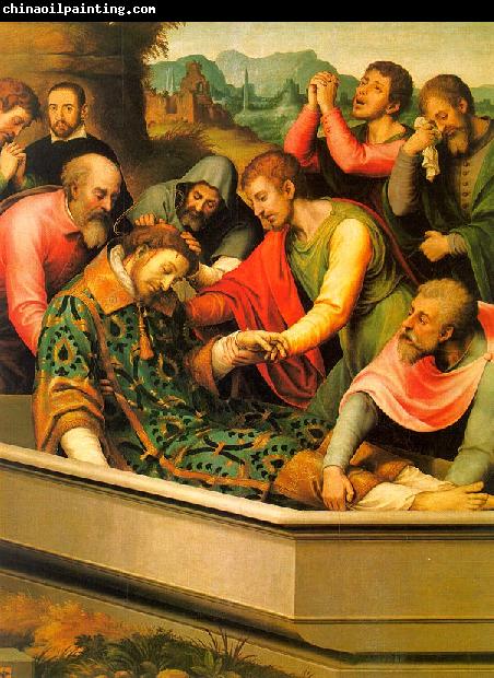 Juan de Juanes The Burial of St.Stephen