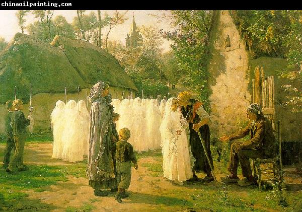 Jules Breton The Communicants