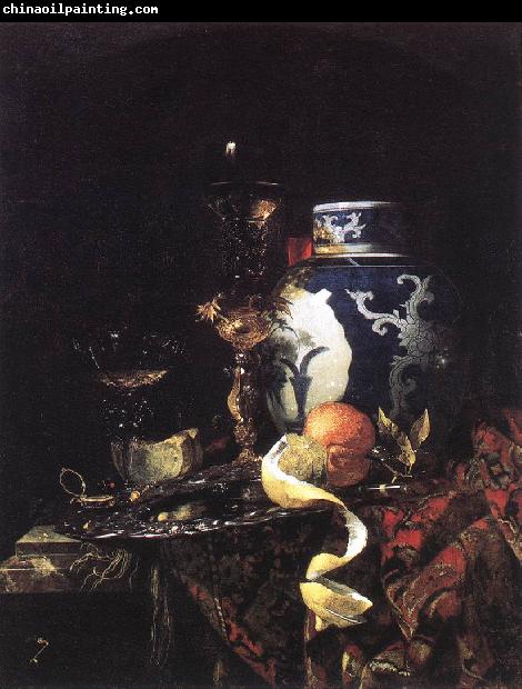 KALF, Willem Still-Life with a Late Ming Ginger Jar