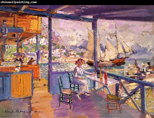 Konstantin Korovin Pier in Gurzuf