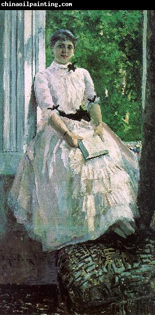 Konstantin Korovin Portrait of the Actress, Titiana Liubatovich