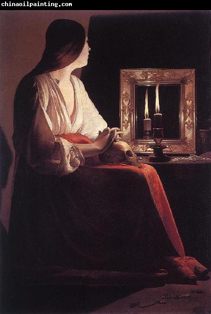 LA TOUR, Georges de The Penitent Magdalen s