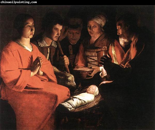 LA TOUR, Georges de The New-born sg