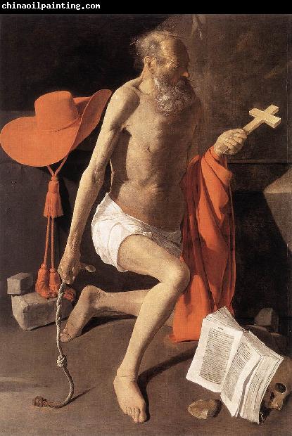 LA TOUR, Georges de St Jerome sv