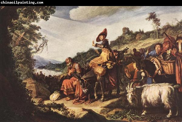 LASTMAN, Pieter Pietersz. Abraham's Journey to Canaan sg