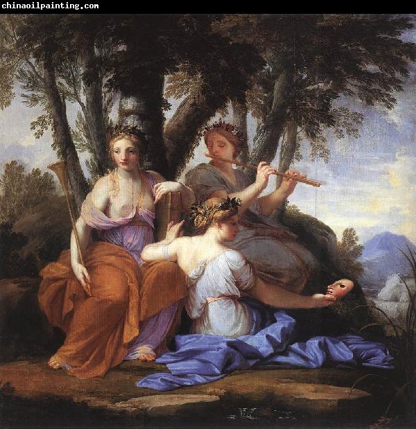 LE SUEUR, Eustache The Muses: Melpomene, Erato and Polymnia sf