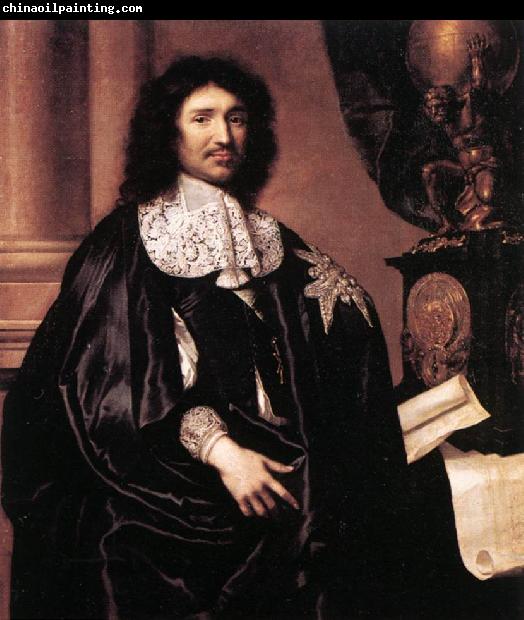 LEFEBVRE, Claude Portrait of Jean-Baptiste Colbert sg