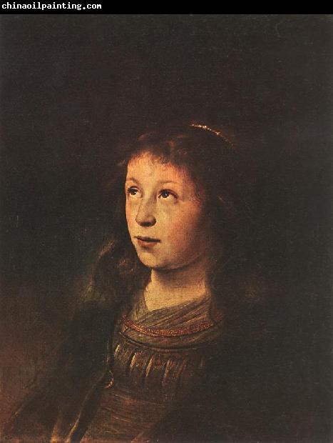 LIEVENS, Jan Portrait of a Girl dh