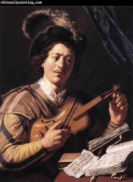 LIEVENS, Jan The Violin Player sg