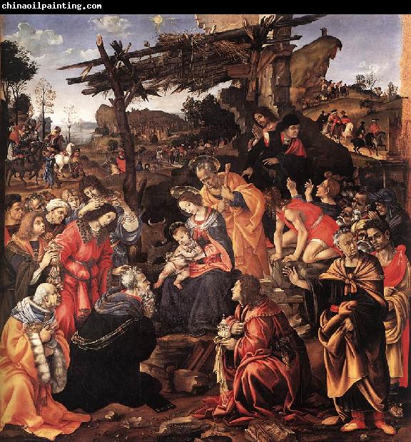 LIPPI, Filippino Adoration of the Magi sg