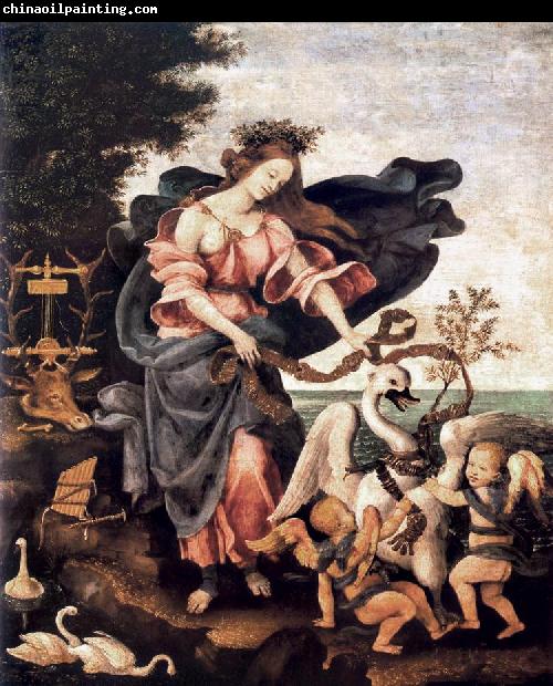 LIPPI, Filippino Allegory of Music or Erato sg