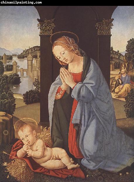 LORENZO DI CREDI The Holy Family g