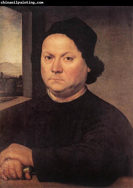 LORENZO DI CREDI Portrait of Perugino sf