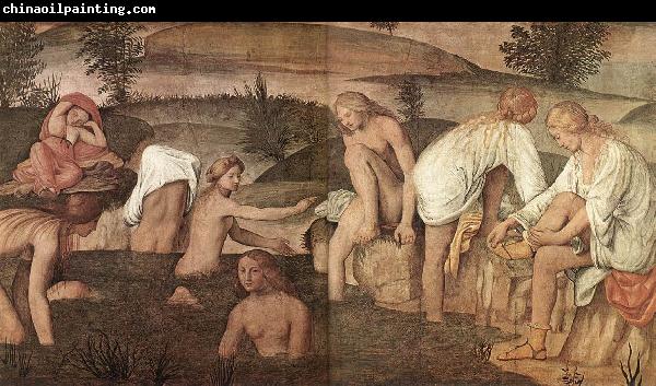 LUINI, Bernardino Girls Bathing sfg