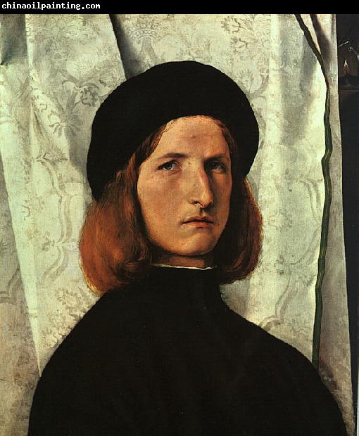 Lorenzo Lotto Portrait of a Young Man   cc