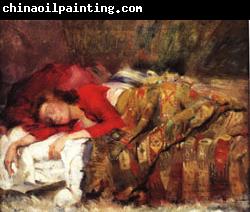 Lovis Corinth Young Woman Sleeping