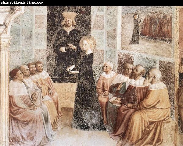 MASOLINO da Panicale The Philosophers of Alexandria  sg