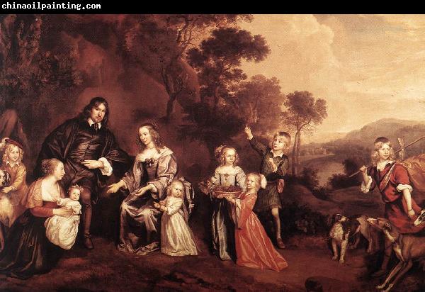 MIJTENS, Jan The Family of Willem Van Der Does s