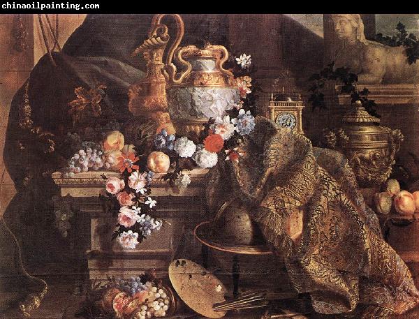 MONNOYER, Jean-Baptiste Still-Life of Flowers and Fruits