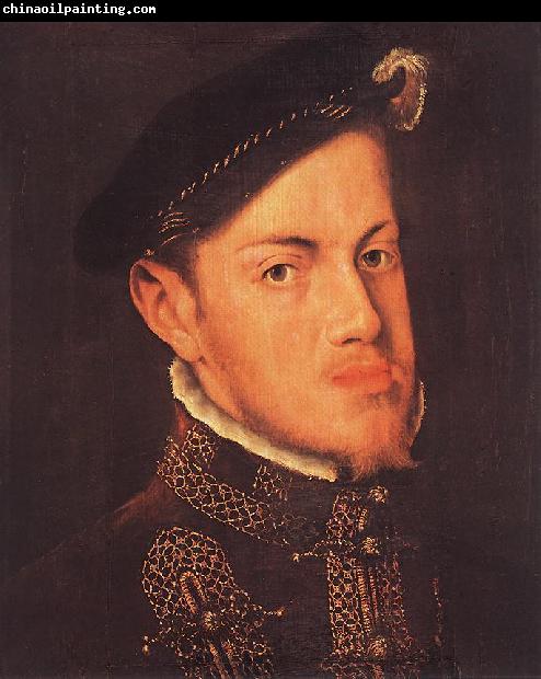 MOR VAN DASHORST, Anthonis Portrait of the Philip II, King of Spain sg