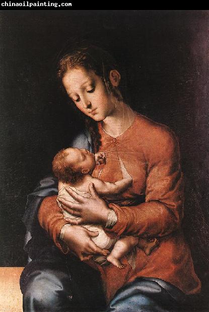 MORALES, Luis de Madonna with the Child gg