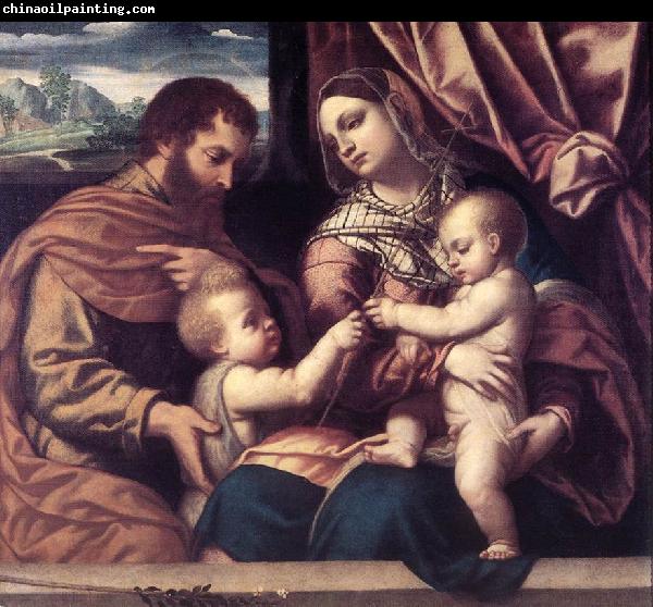 MORETTO da Brescia Holy Family su