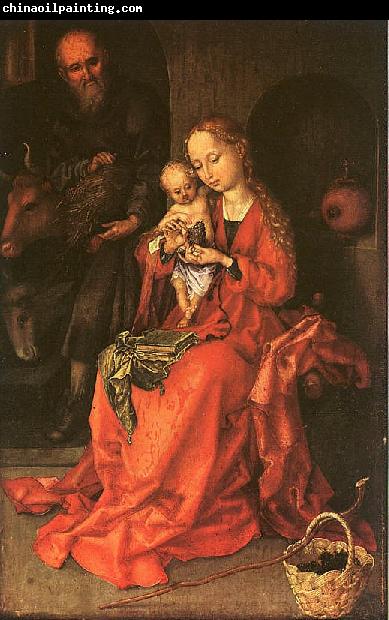 Martin Schongauer Holy Family