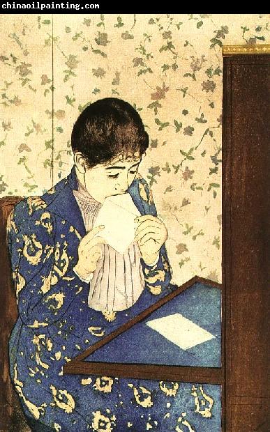 Mary Cassatt The Letter