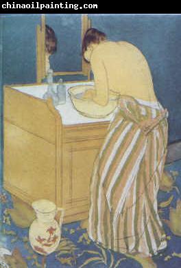 Mary Cassatt Woman Bathing