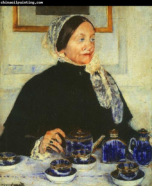 Mary Cassatt Lady at the Tea Table