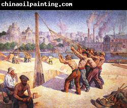 Maximilien Luce The Pile Drivers