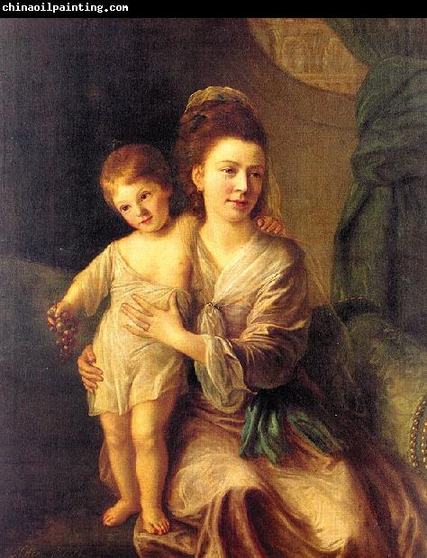 Nathaniel Hone Anne Gardiner with her Eldest Son, Kirkman