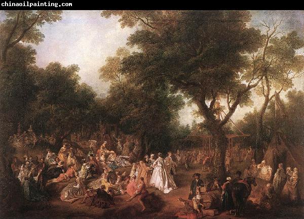 Nicolas Lancret Fete in a Wood