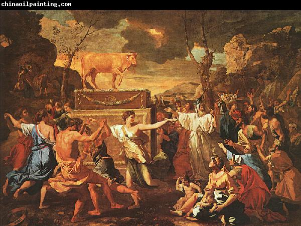 Nicolas Poussin The Adoration of the Golden Calf