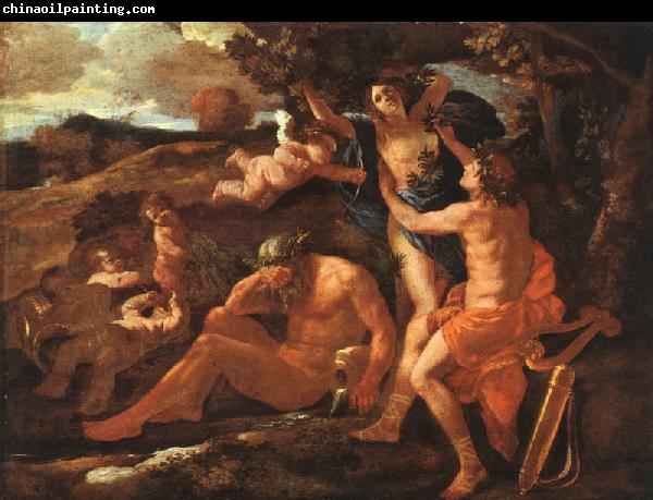 Nicolas Poussin Apollo and Daphne