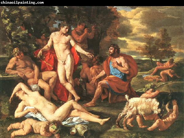 Nicolas Poussin Midas and Bacchus